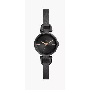 Watch strap Fossil ES4480 Stainless steel Black 7mm